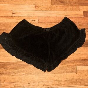 Indah ruffle hem shorts
